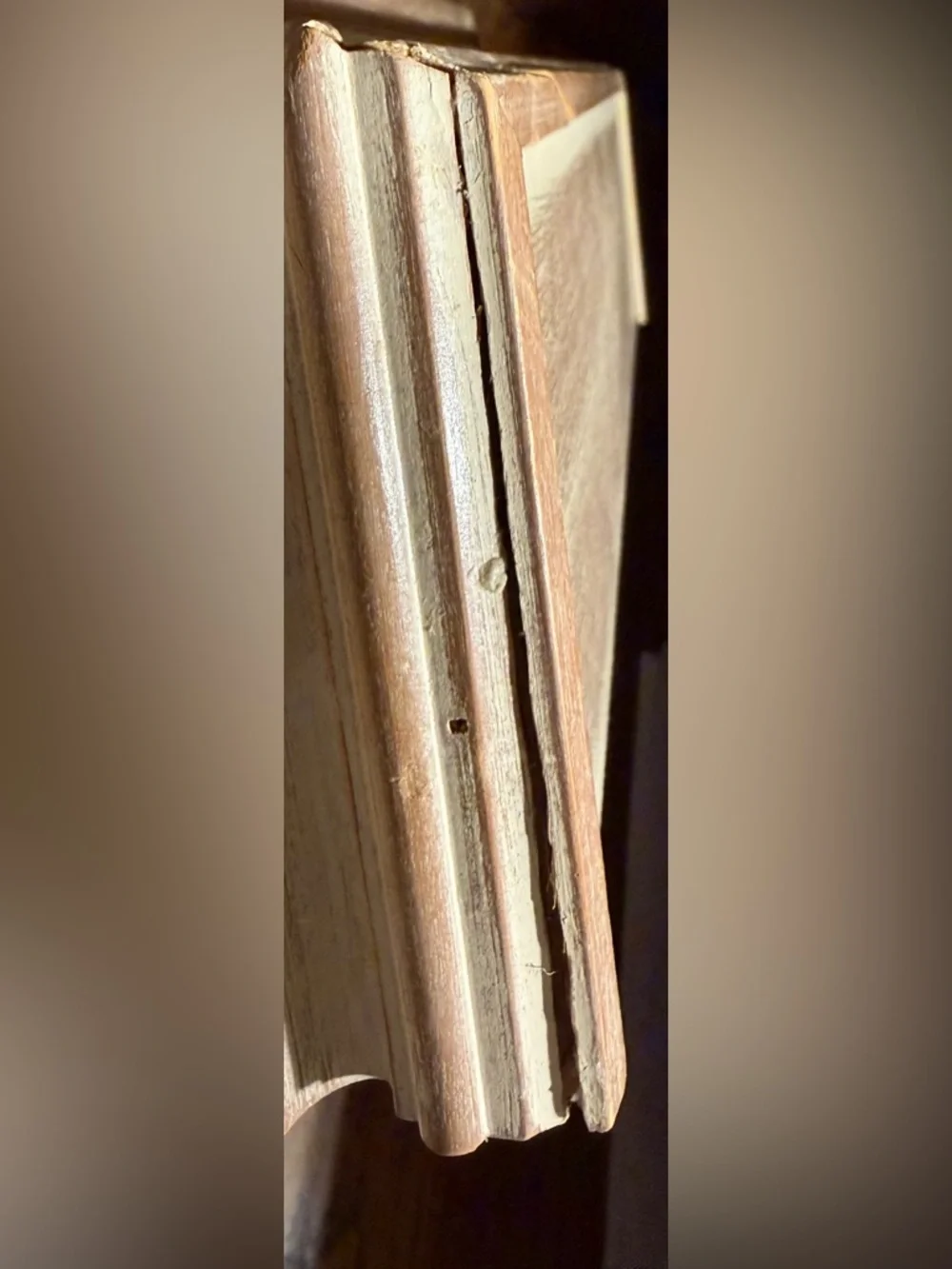Carved Decorative “Wood” Molding Shelf